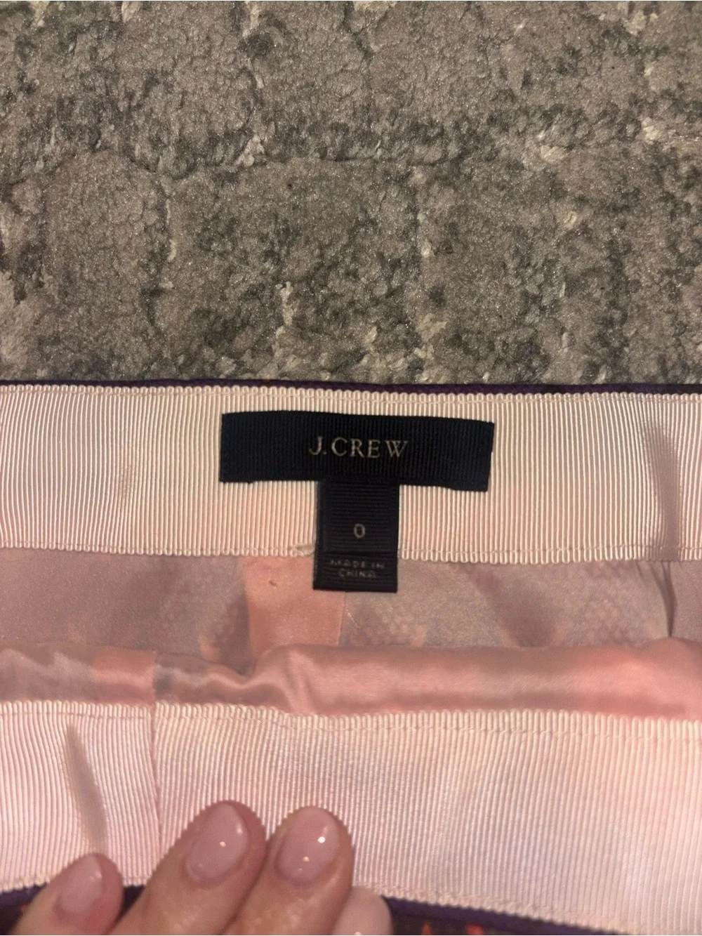 J. Crew Geometric Print Pencil Skirt